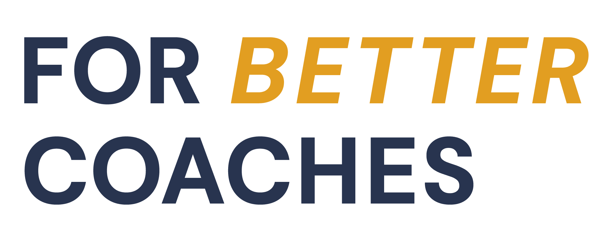 ForBetterCoaches Logo