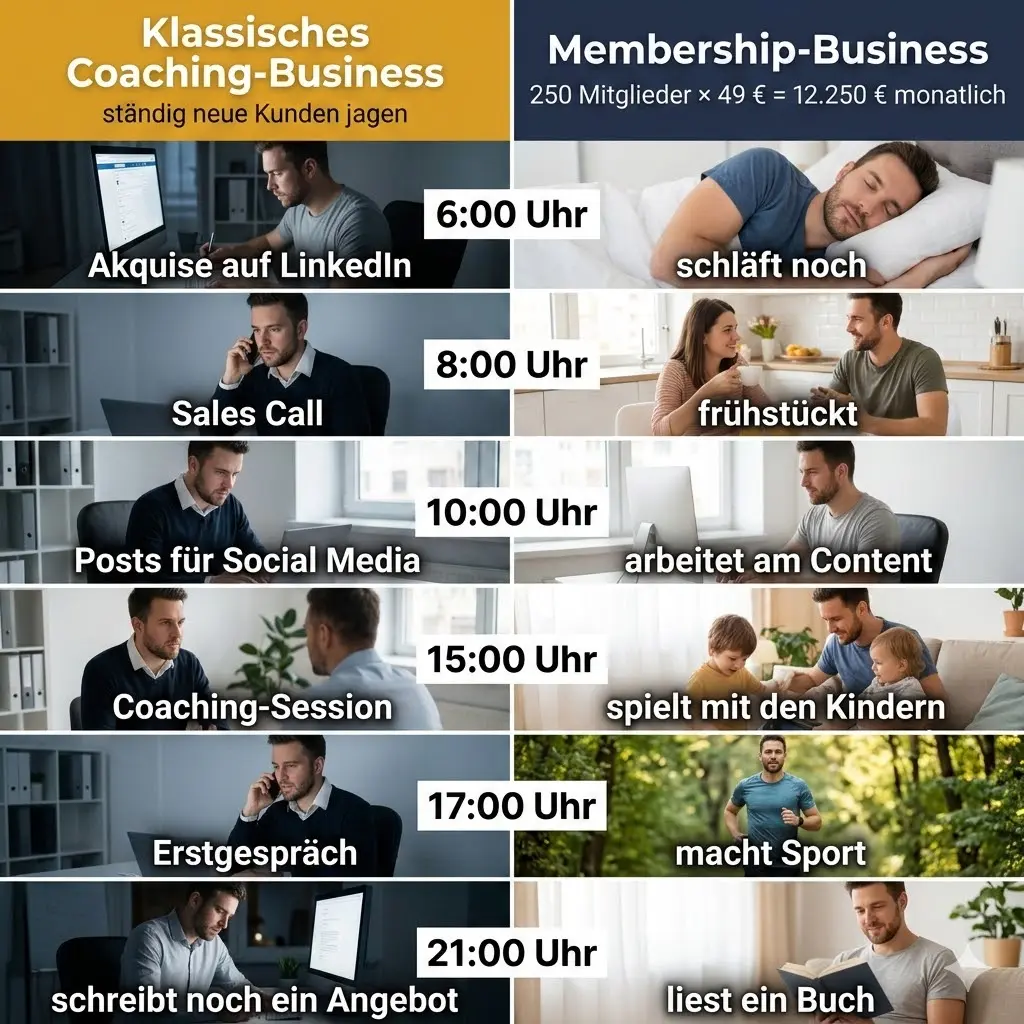 Coaching-Business vs Membership-Business